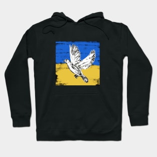 Dove of peace. Support Ukraine Hoodie